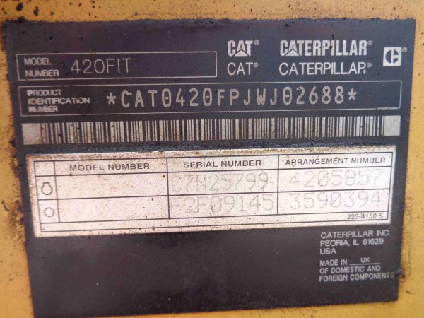 CAT 420F IT (2014) - Imagen 15