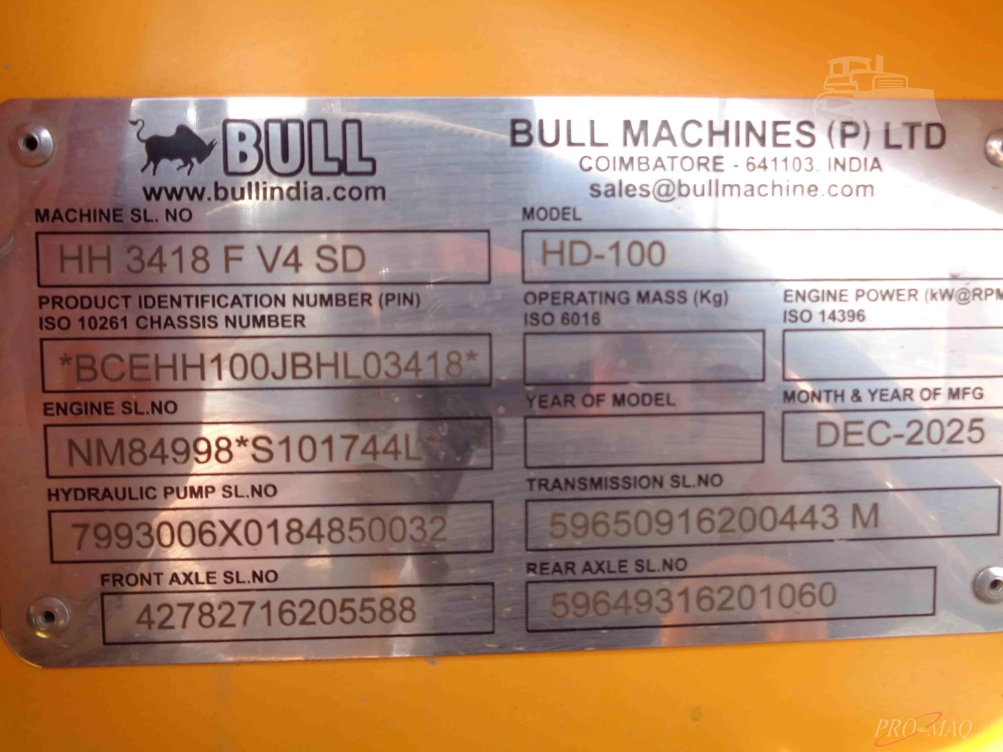 BULL HD100 (2025) - Image 35