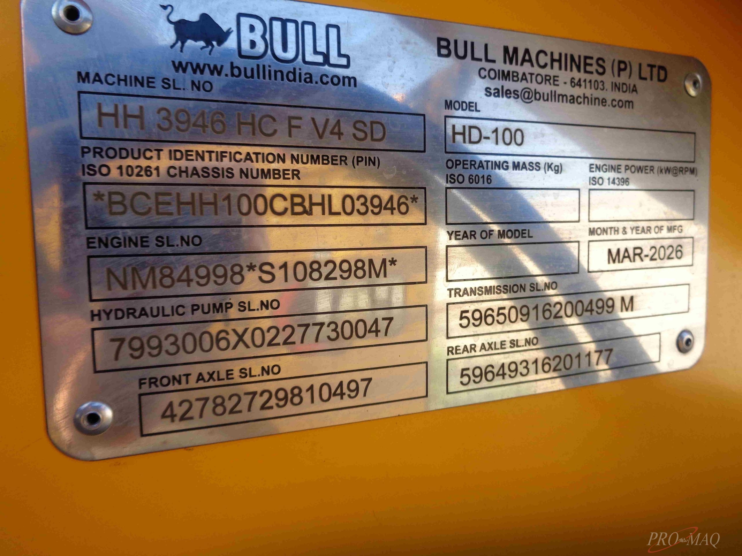 BULL HD100 (2026) - Image 34