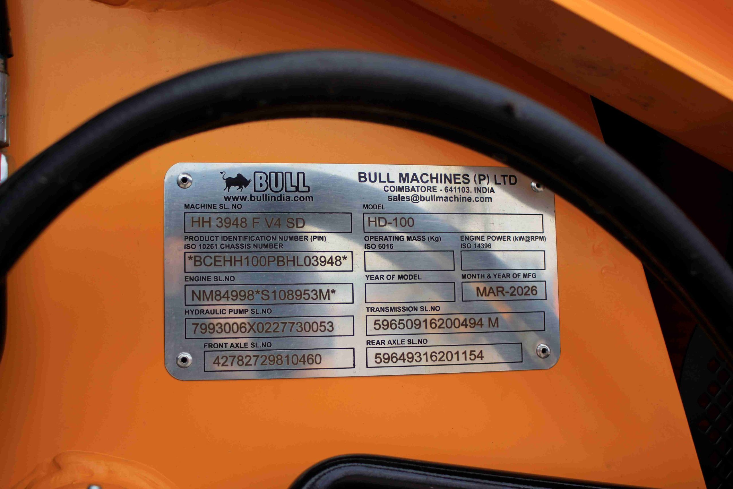 BULL HD100 (2026) - Image 27